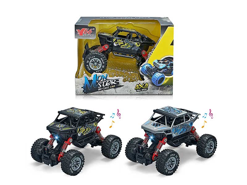 1:32 Die Cast Car Pull Back W/L_S(2C) toys