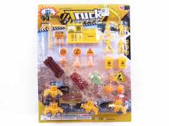 Pull Back Construction Truck Set toys