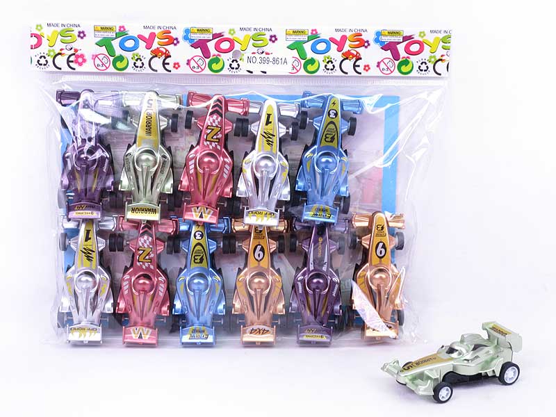 Pull Back Equation Car(12in1) toys