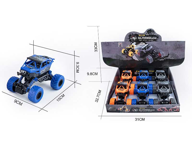 Pull Back Climbing Car(6in1) toys