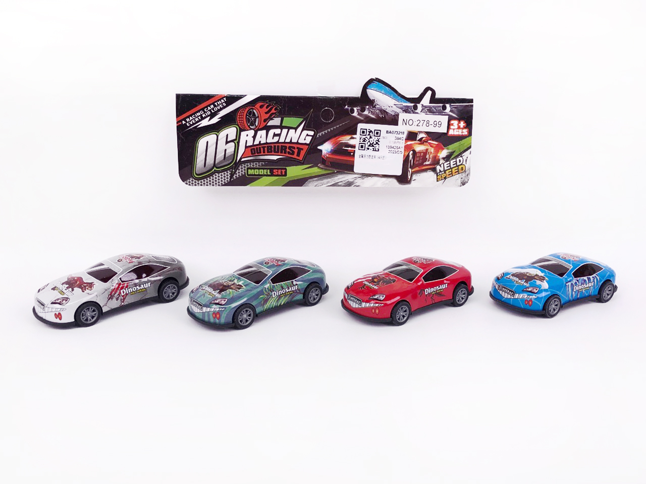 Pull Back Car(4in1) toys