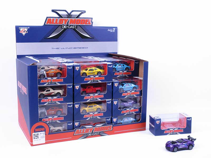 Die Cast Car Pull Back(48in1) toys