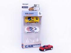 Die Cast Sports Car Pull Back(3in1) toys