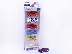 Die Cast Sports Car Pull Back(6in1)