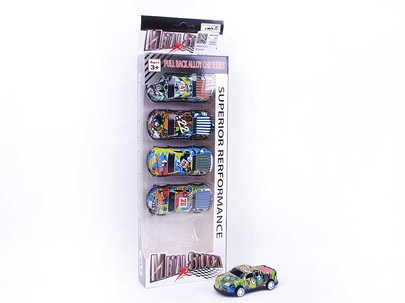 Die Cast Car Pull Back(5in1) toys