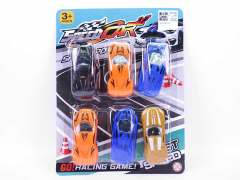 Pull Back Car(6in1) toys