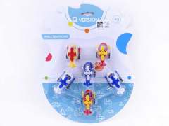 Pull Back Airplane(6in1) toys