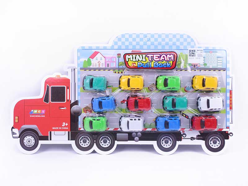 Pull Back Car(12in1) toys