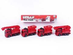 Pull Back Fire Engine(4in1)