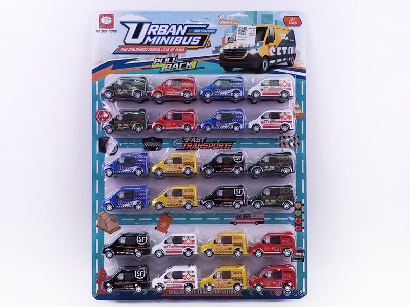 Pull Back Car(24in1) toys