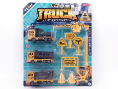 Pull Back Construction Truck Set(3in1) toys