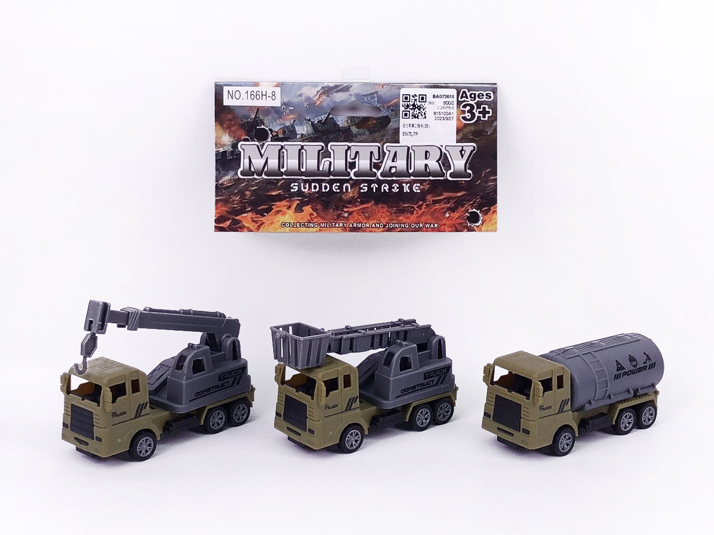 Pull Back Construction Truck(3S) toys