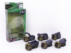 Pull Back Construction Truck(6in1) toys