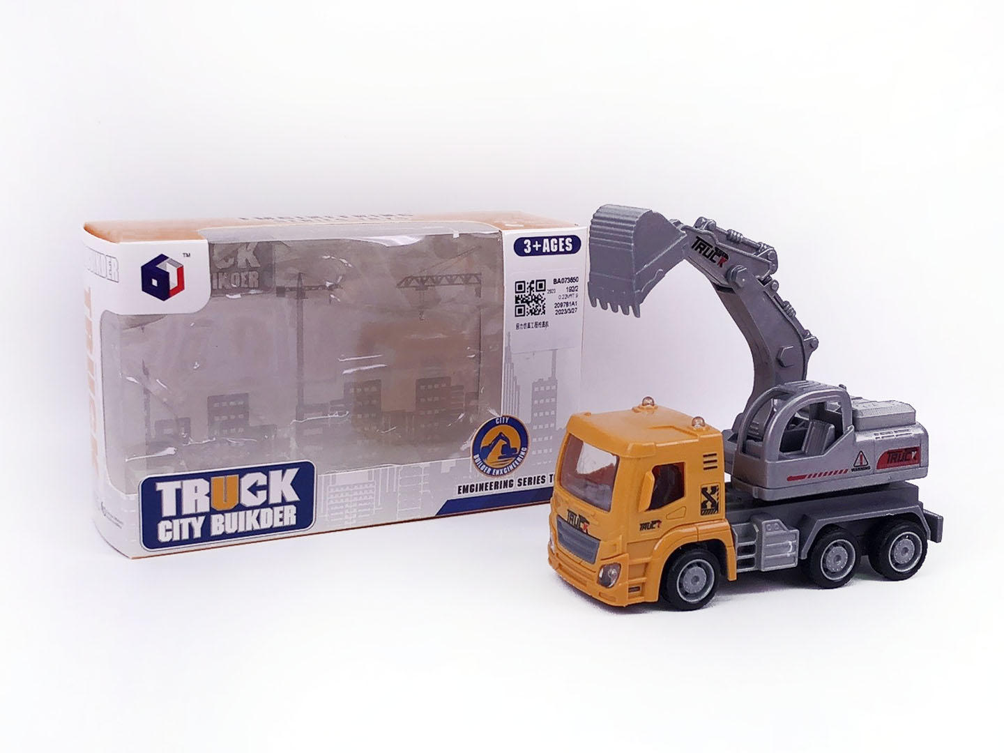 Pull Back Construction Truck toys