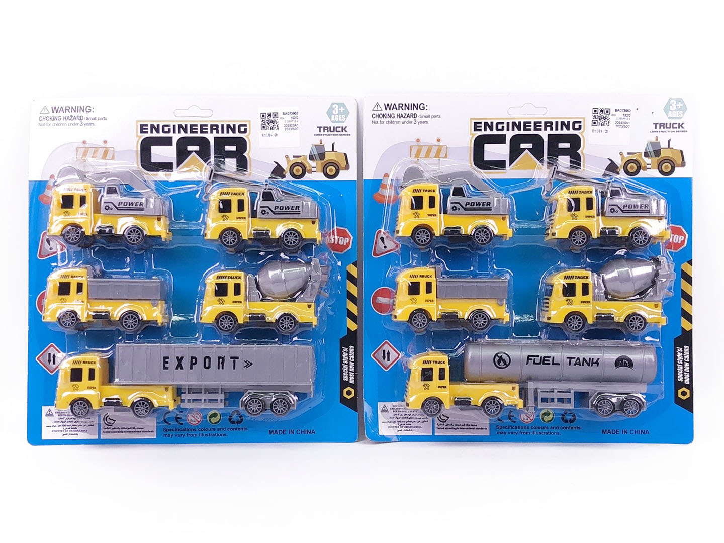 Pull Back Construction Truck(2S) toys