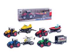 Die Cast Truck Pull Back(4S4C)