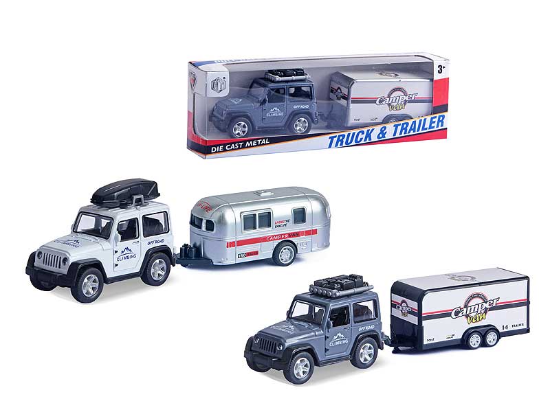 Die Cast Truck Pull Back(2S2C) toys