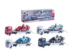 Die Cast Truck Pull Back(4S4C) toys