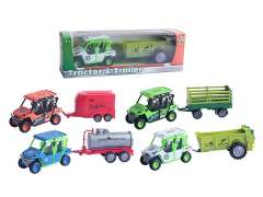 Die Cast Truck Pull Back(4S4C) toys