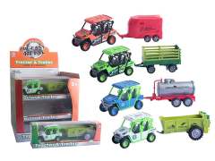 Die Cast Truck Pull Back(12in1) toys