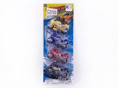 Pull Back Motorcycle(4in1) toys