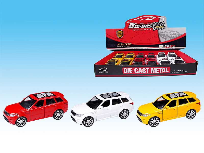 1:32 Die Cast Car Pull Back(12in1) toys