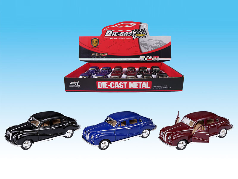 1:32 Die Cast Car Pull Back(12in1) toys