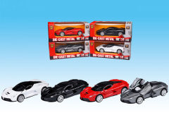 1:32 Die Cast Car Pull Back(4C) toys