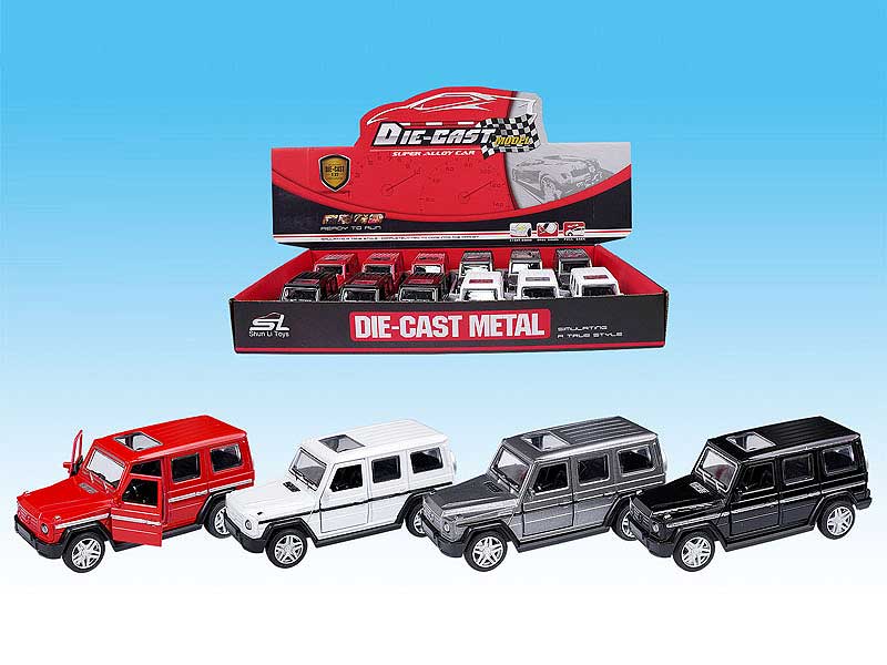 Die Cast Car Pull Back(12in1) toys