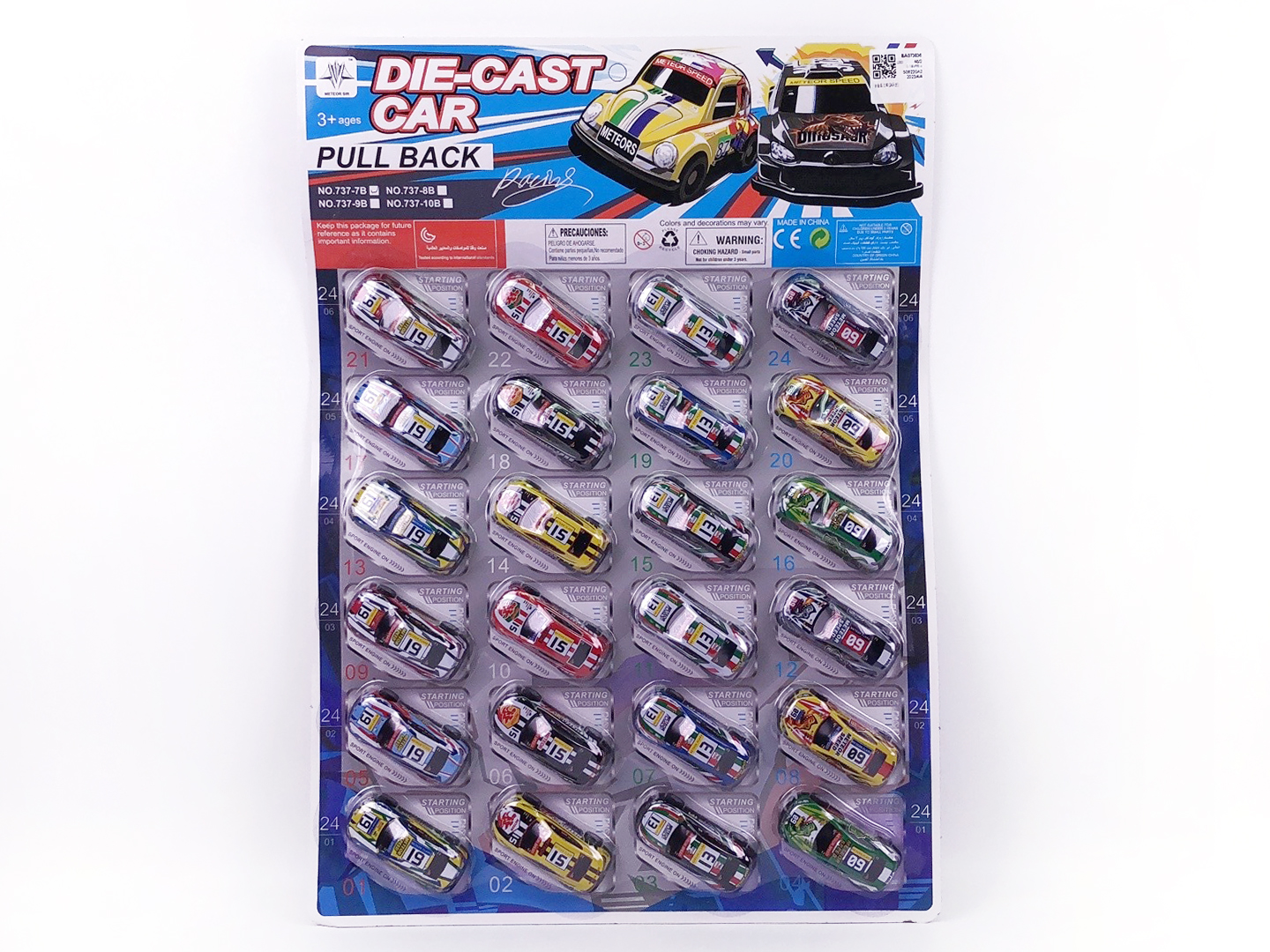 Pull Back Car(24in1) toys