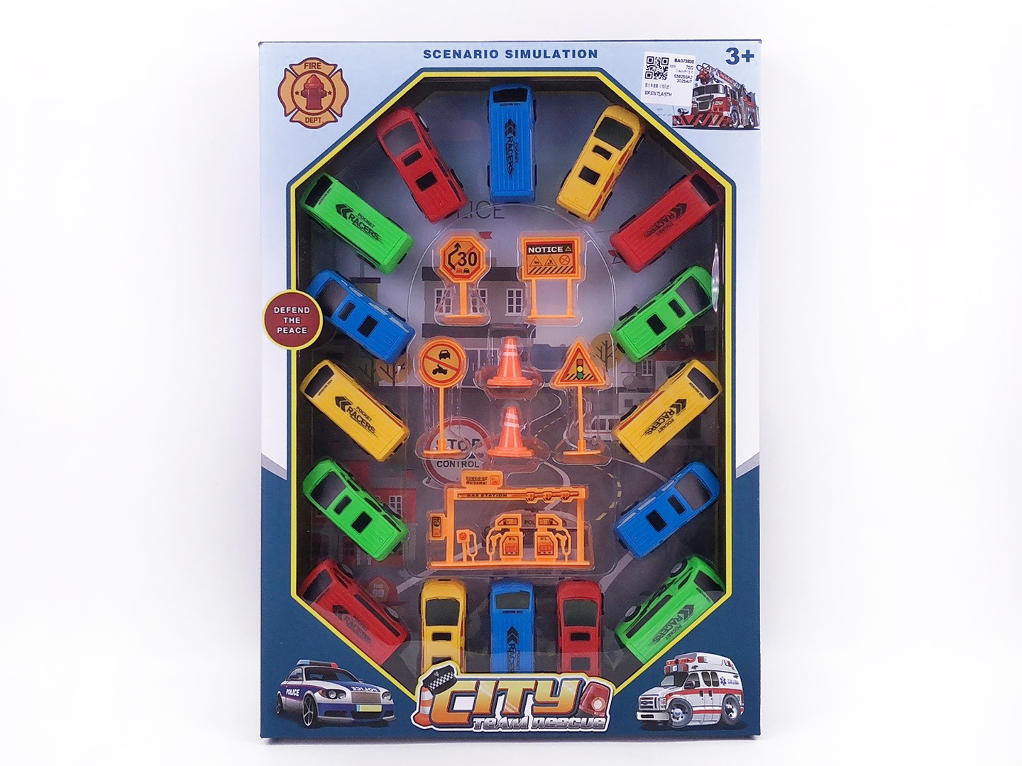 Pull Back Car Set(16in1) toys