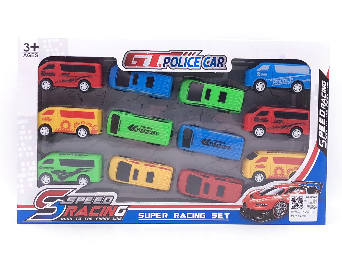 Pull Back Car(12in1) toys