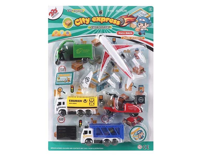 Pull Back Car Set toys