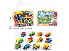 Pull Back Construction Truck(12in1) toys