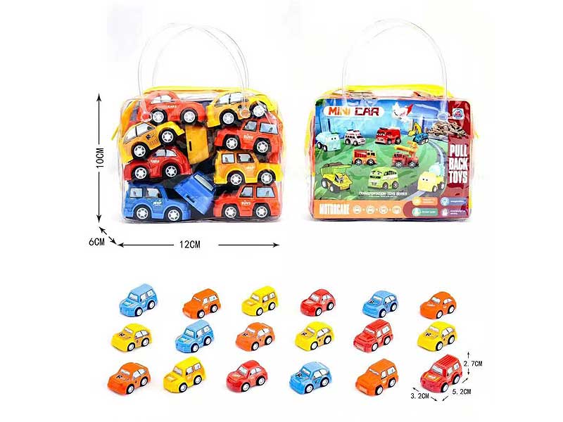 Pull Back Car(18in1) toys