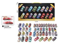 Die Cast Car Set Pull Back(16in1) toys