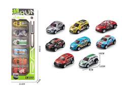 Die Cast Car Set Pull Back(6in1) toys