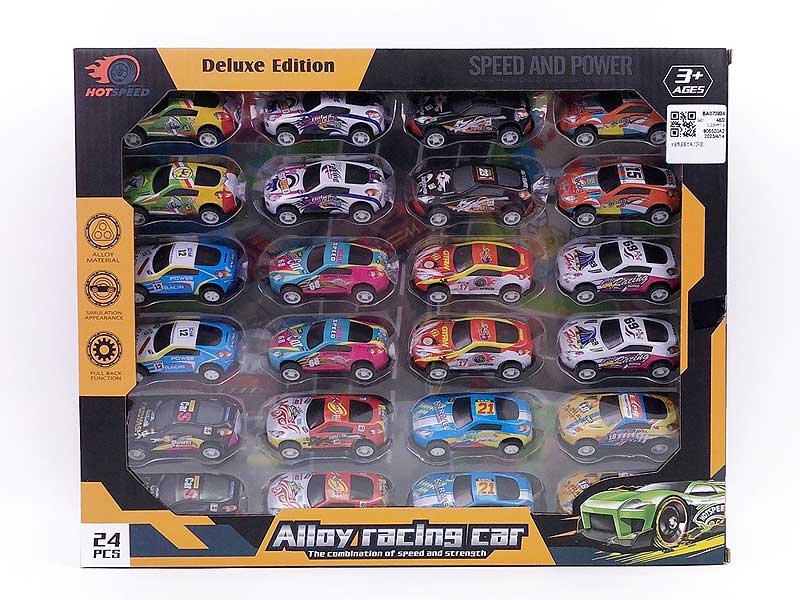 Die Cast Car Pull Back(12in1) toys