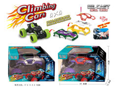 Die Cast Climbing Car Pull Back W/L_S(2S) toys