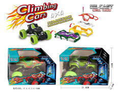 Die Cast Climbing Car Pull Back(2S)