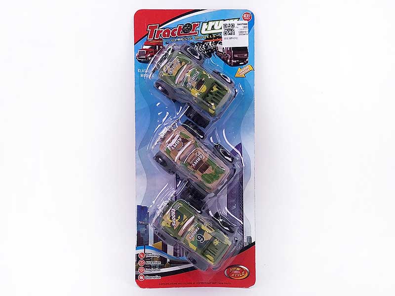 Pull Back Cross-country Car(3in1) toys