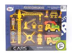 Pull Back Construction Truck Set toys