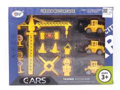 Pull Back Construction Truck Set toys