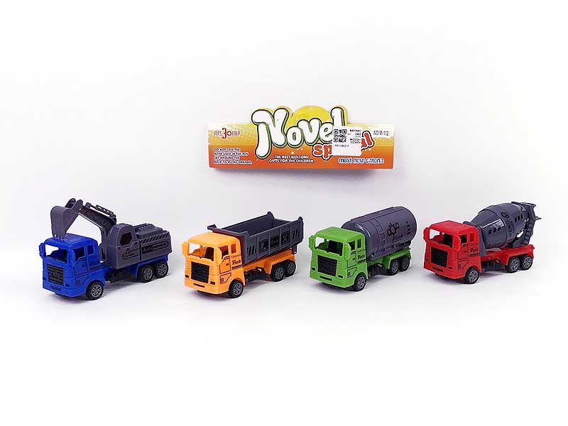 Pull Back Construction Truck(2in1) toys