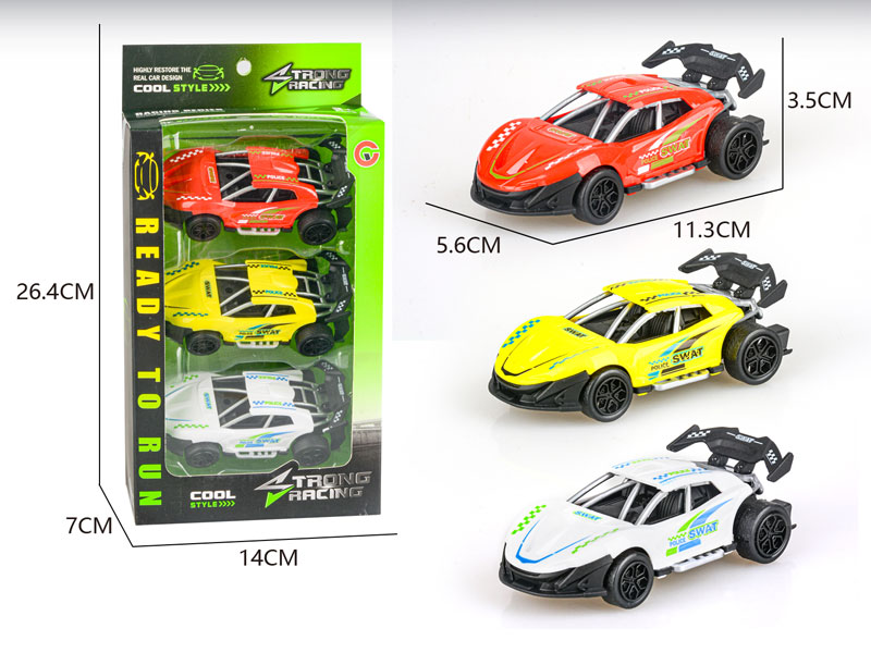 Pull Back Sports Car(3in1) toys