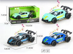 Pull Back Police Car W/L_M(3C) toys