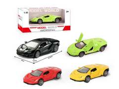 1:32 Die Cast Pull Back Car (4C) toys