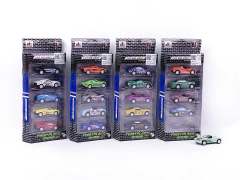 Die Cast Sports Car Pull Back(5in1)