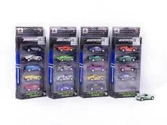 Die Cast Sports Car Pull Back(5in1) toys