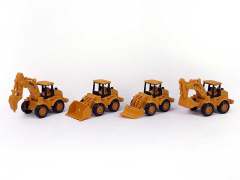 Pull Back Construction Truck(4S) toys